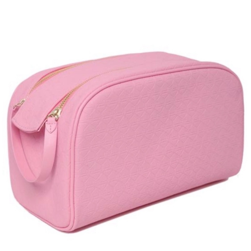 Jeffree Star X Shane Dawson Pink Double Zip Up Makeup Bag-NEW